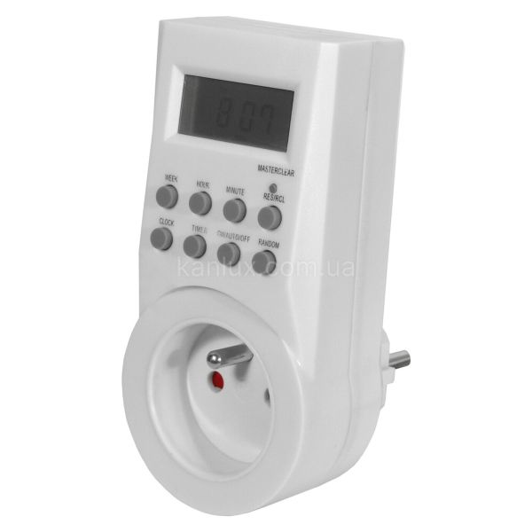 Розетка-таймер Kanlux 1016 Cyber TM-6