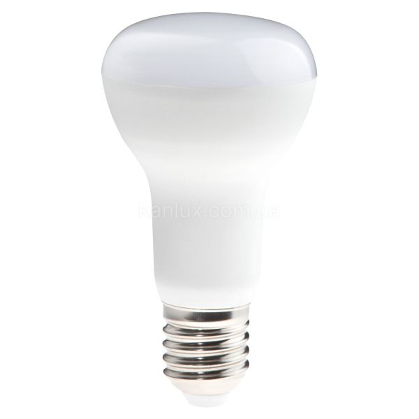 Лампа світлодіодна Kanlux 22737 потужністю 8W з серії Sigo LED. Типорозмір — R63 з цоколем E27, температура кольору — 3000K