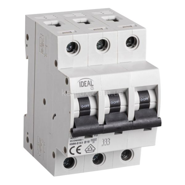 Автоматичний вимикач Kanlux 23149 Ideal TS KMB6-B16/3