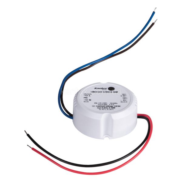 Блок живлення Kanlux 24240 Circo LED 12V DC 0-10W