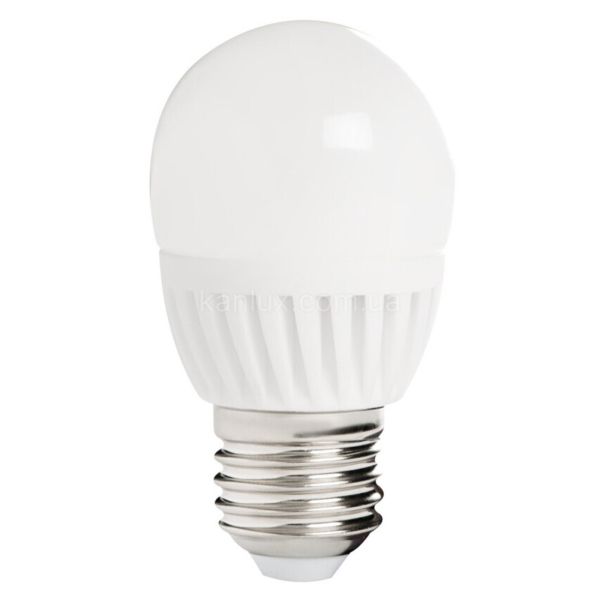Лампа світлодіодна Kanlux 26765 потужністю 8W. Типорозмір — P45 з цоколем E27, температура кольору — 4000K