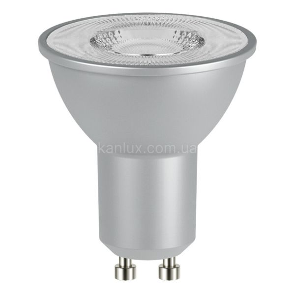 Лампа світлодіодна  сумісна з димером Kanlux 35246 потужністю 7W з серії IQ-LEDDIM. Типорозмір — PAR16 з цоколем GU10, температура кольору — 2700K